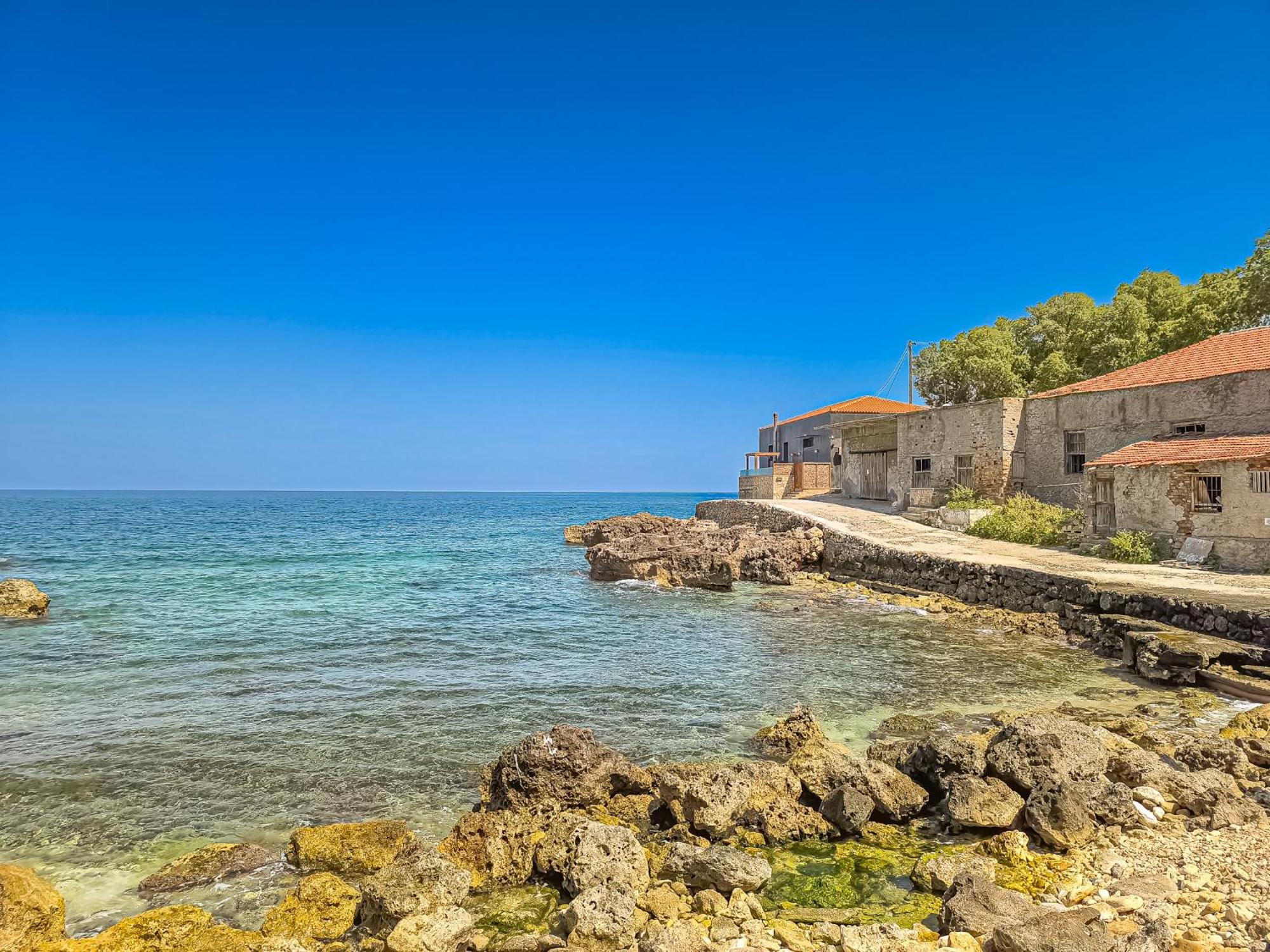 Charming Old Tannery House With Spacious Veranda And Stunning Sea View! * Chania (Crete)
