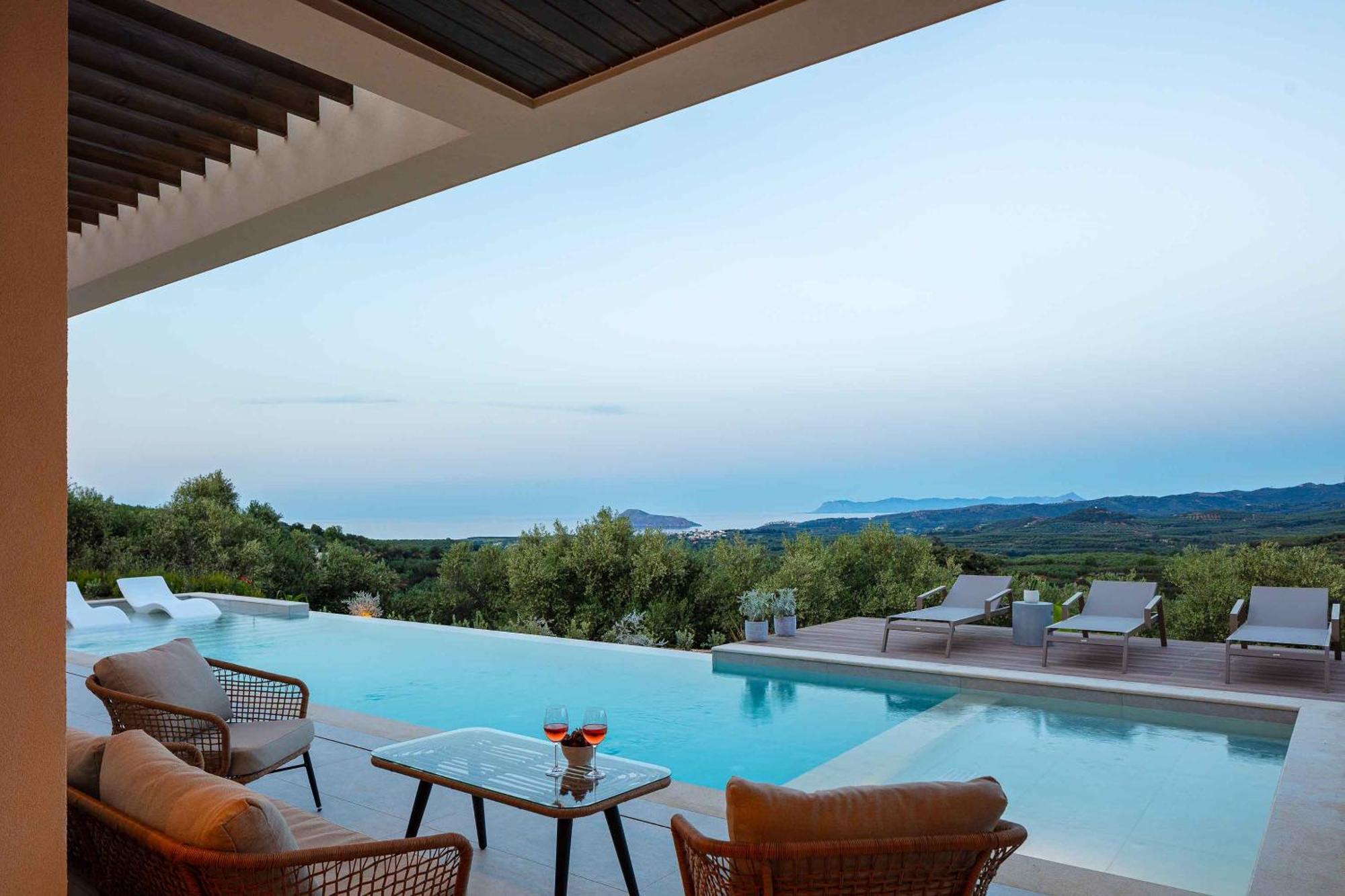 Villa Aglaea I Saltwater Pool & Amazing Seaview! *