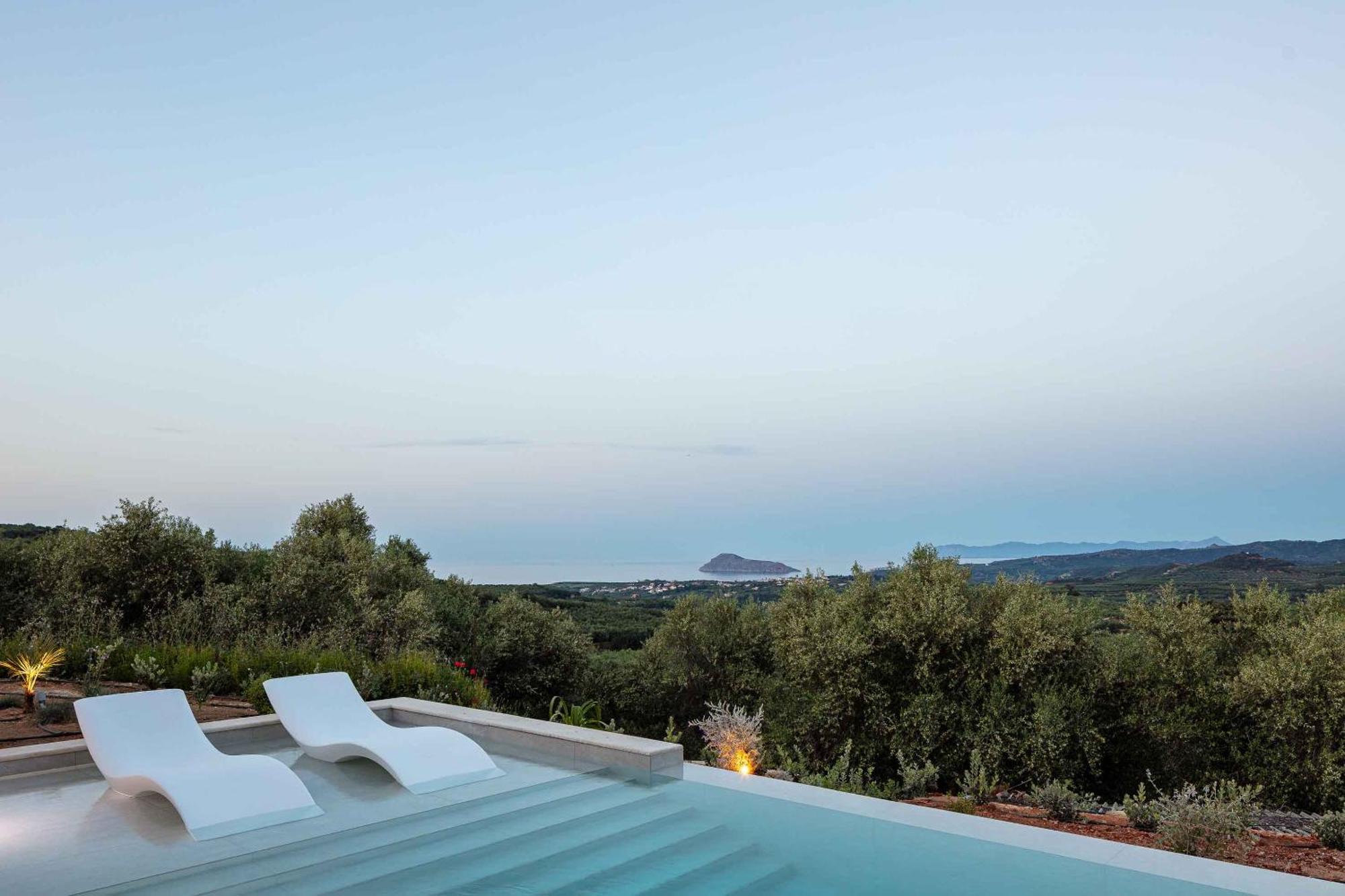 Villa Aglaea I Saltwater Pool & Amazing Seaview! Chania (Crete)