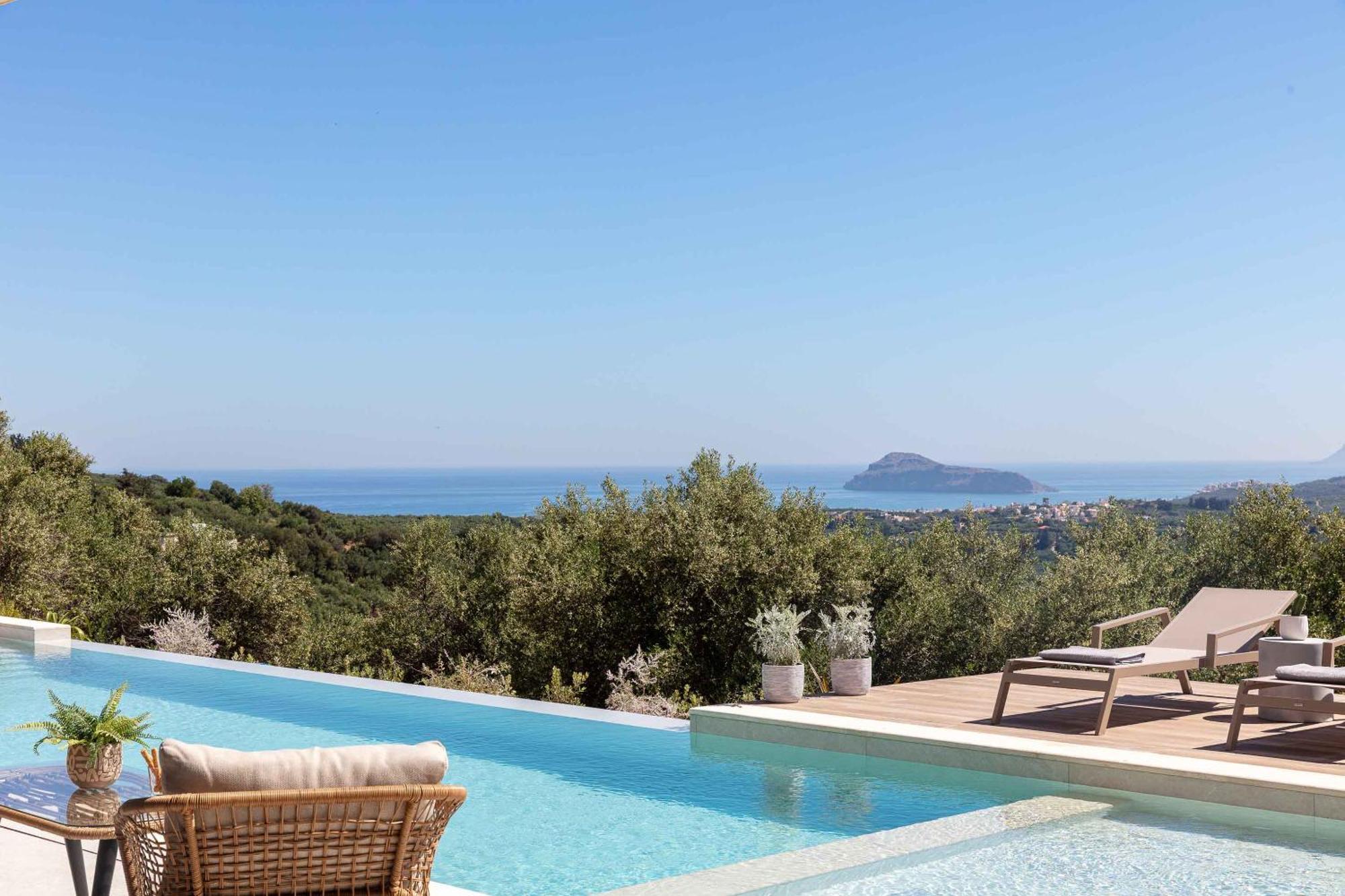 Villa Aglaea I Saltwater Pool & Amazing Seaview! *