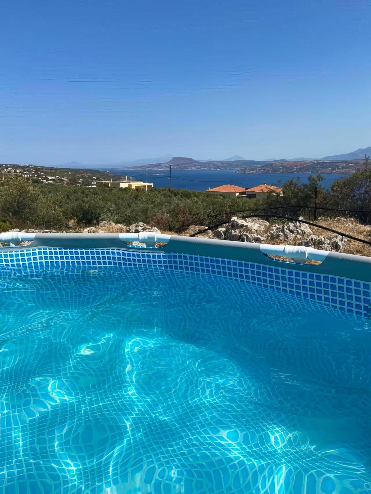 Souda Bay View With Private Pool Near Chania * Chrissi Akti Chania