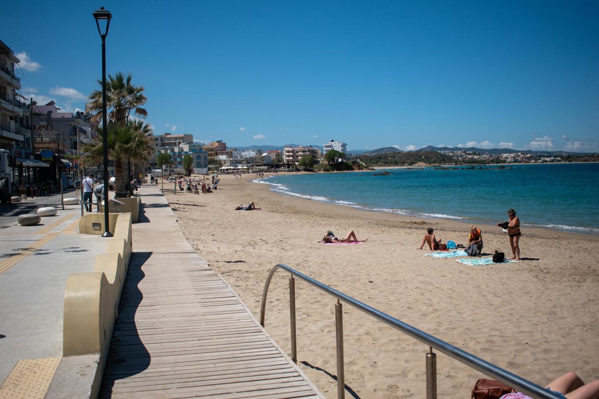 Nea Chora Beach Residence, Seafront Apartamento Chrissi Akti Chania