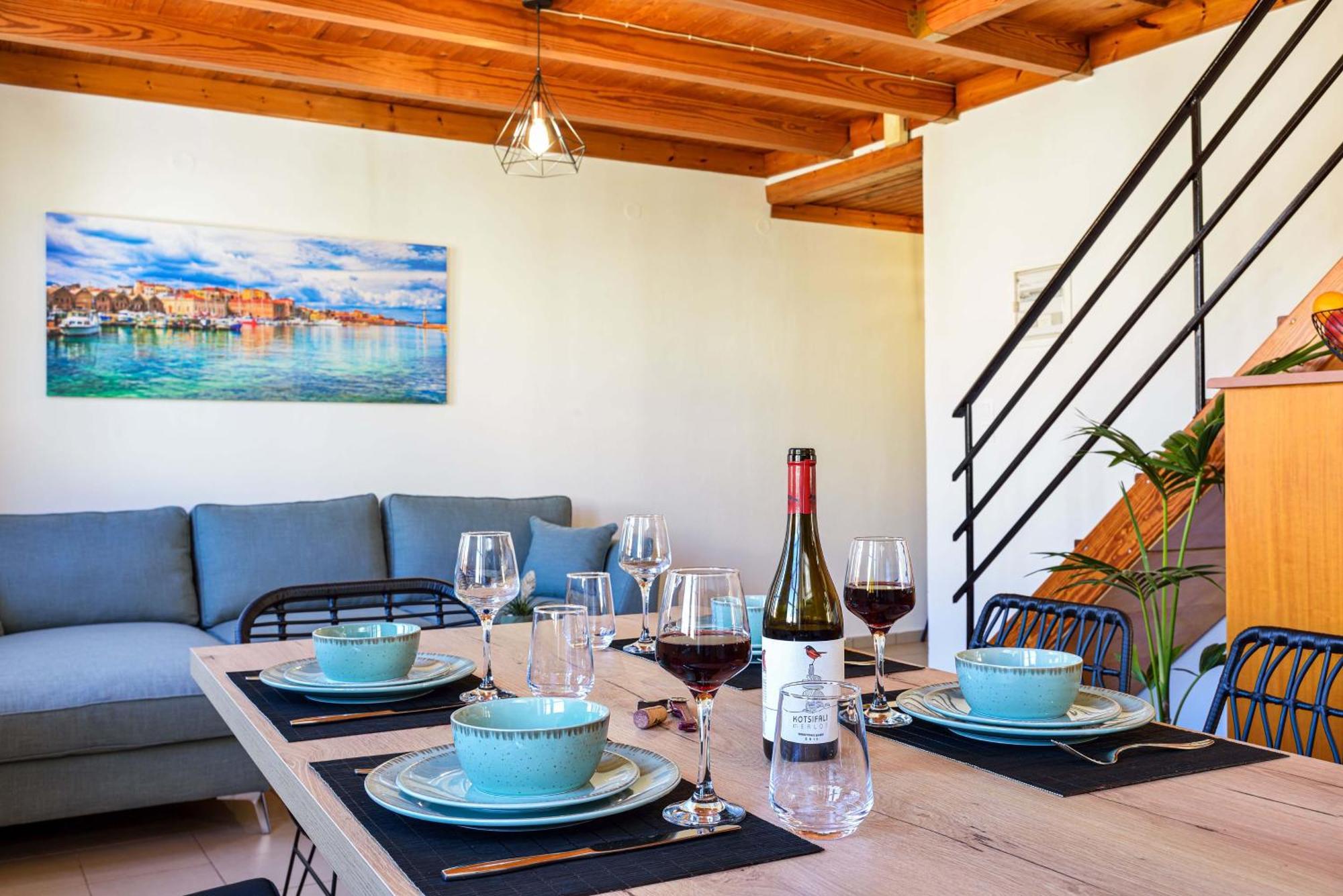Old Town Loft With Sea View Roof Terrace And Private Parking Chania (Crete)