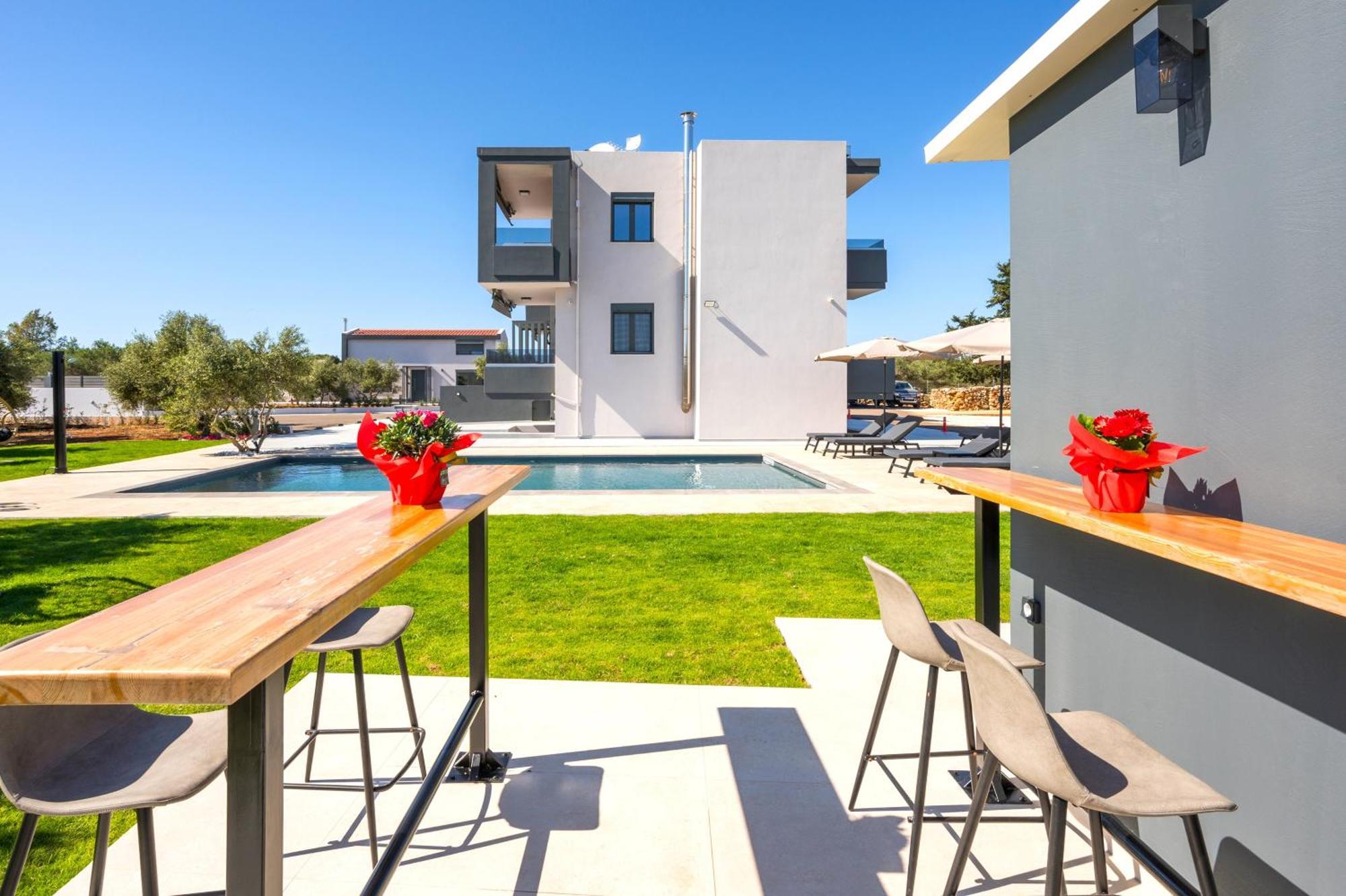 Luxury Oasis In Chania - Private Pool, Bbq & Garden By Wehome Apartment