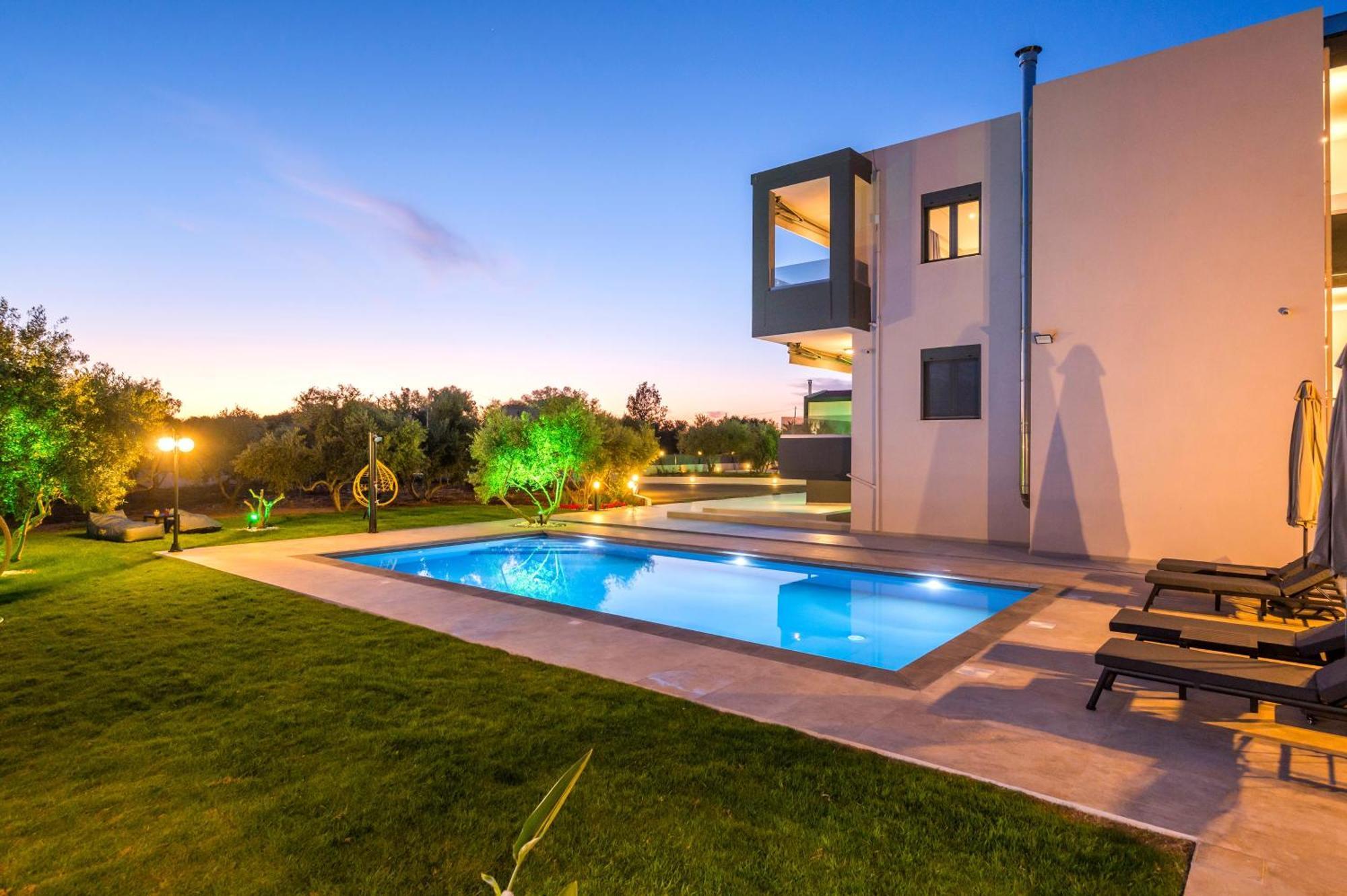 Luxury Oasis In Chania - Private Pool, Bbq & Garden By Wehome Apartment