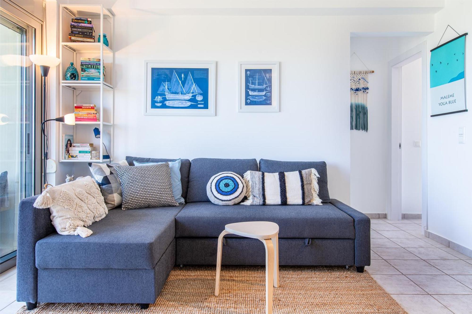 Maleme Yoga Blue Apartment *