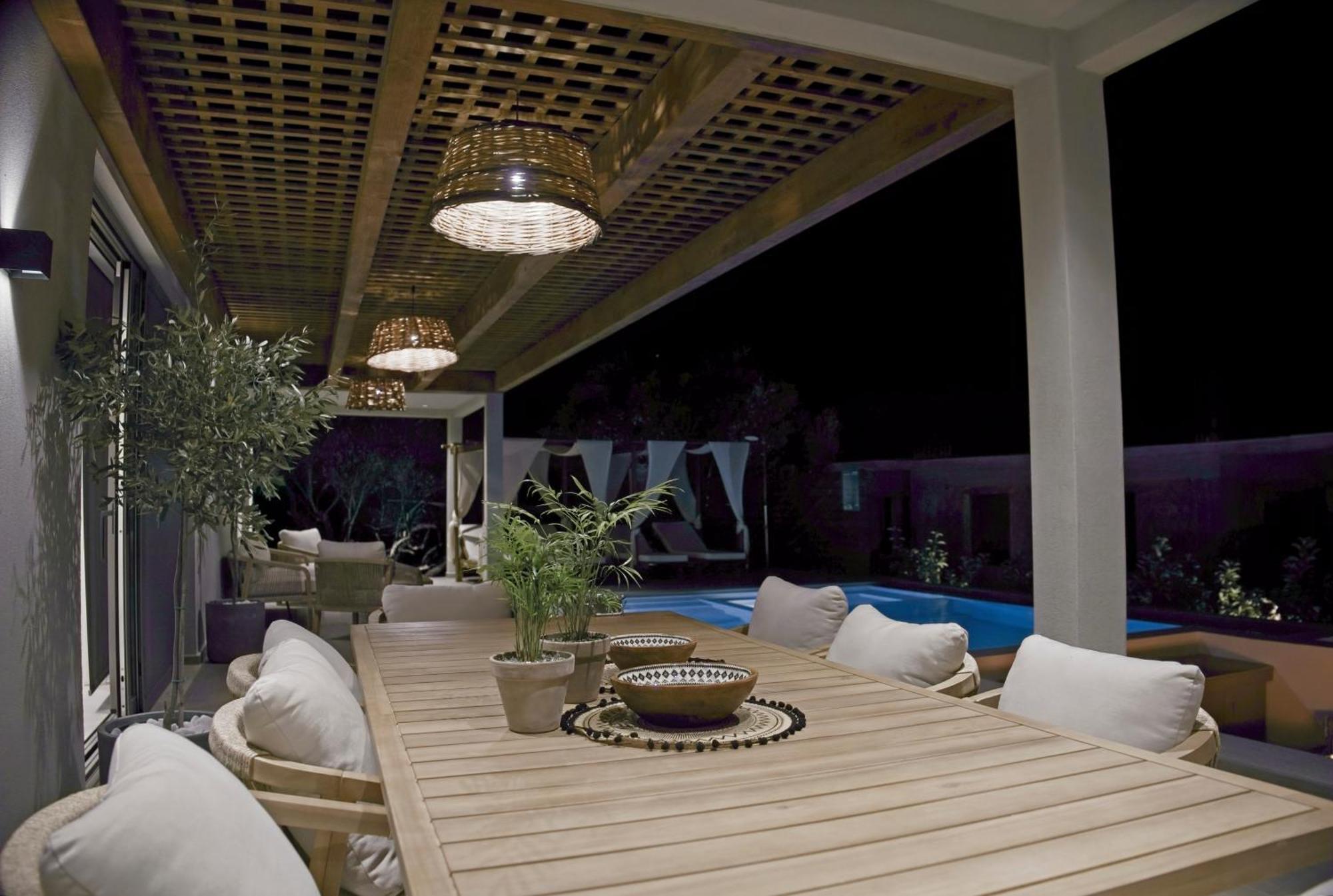 Villa Mourelo Luxury In Chania With Private Pool Jacuzzi *