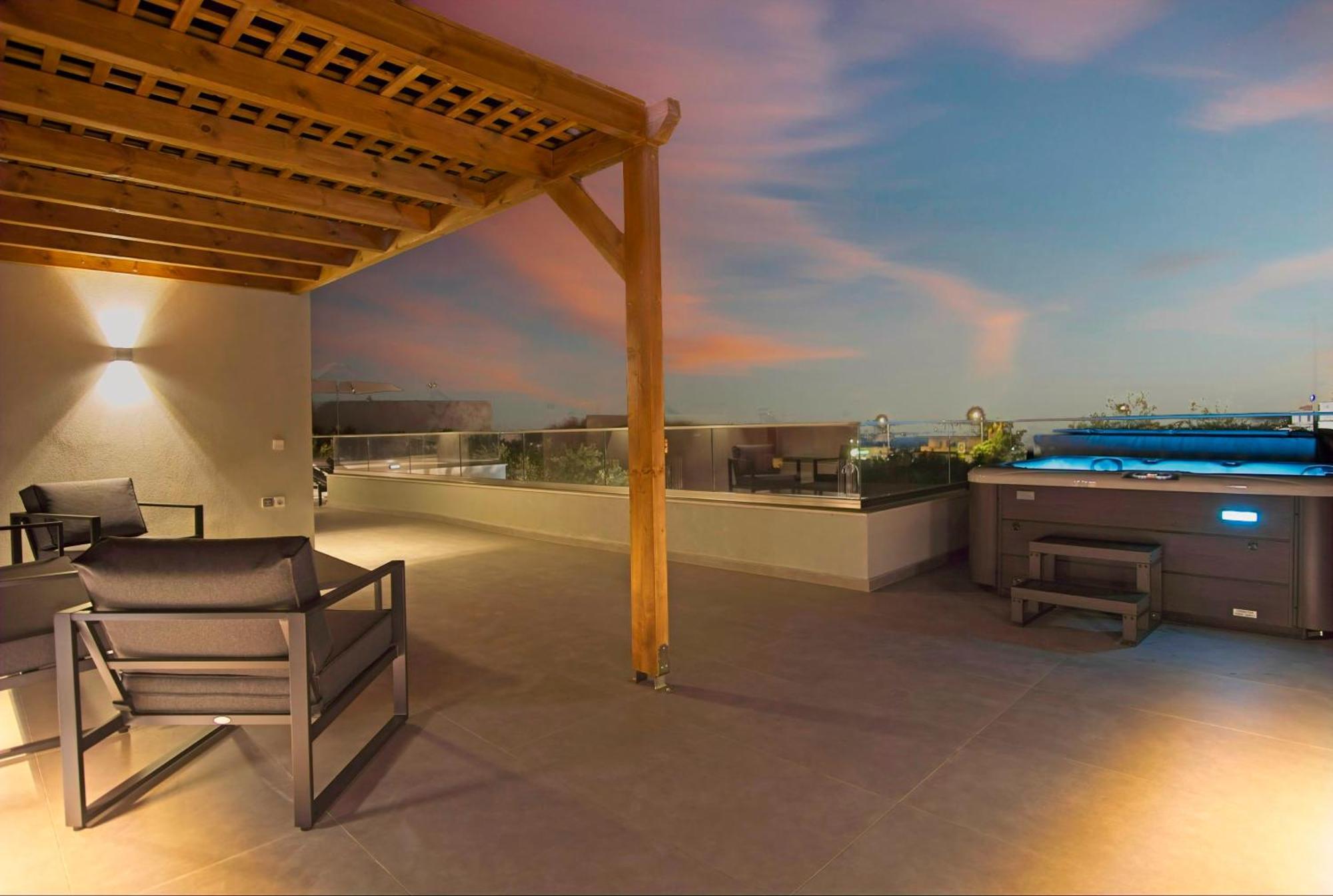 Mourelo Luxury In Chania With Private Pool Jacuzzi Villa Chania (Crete)