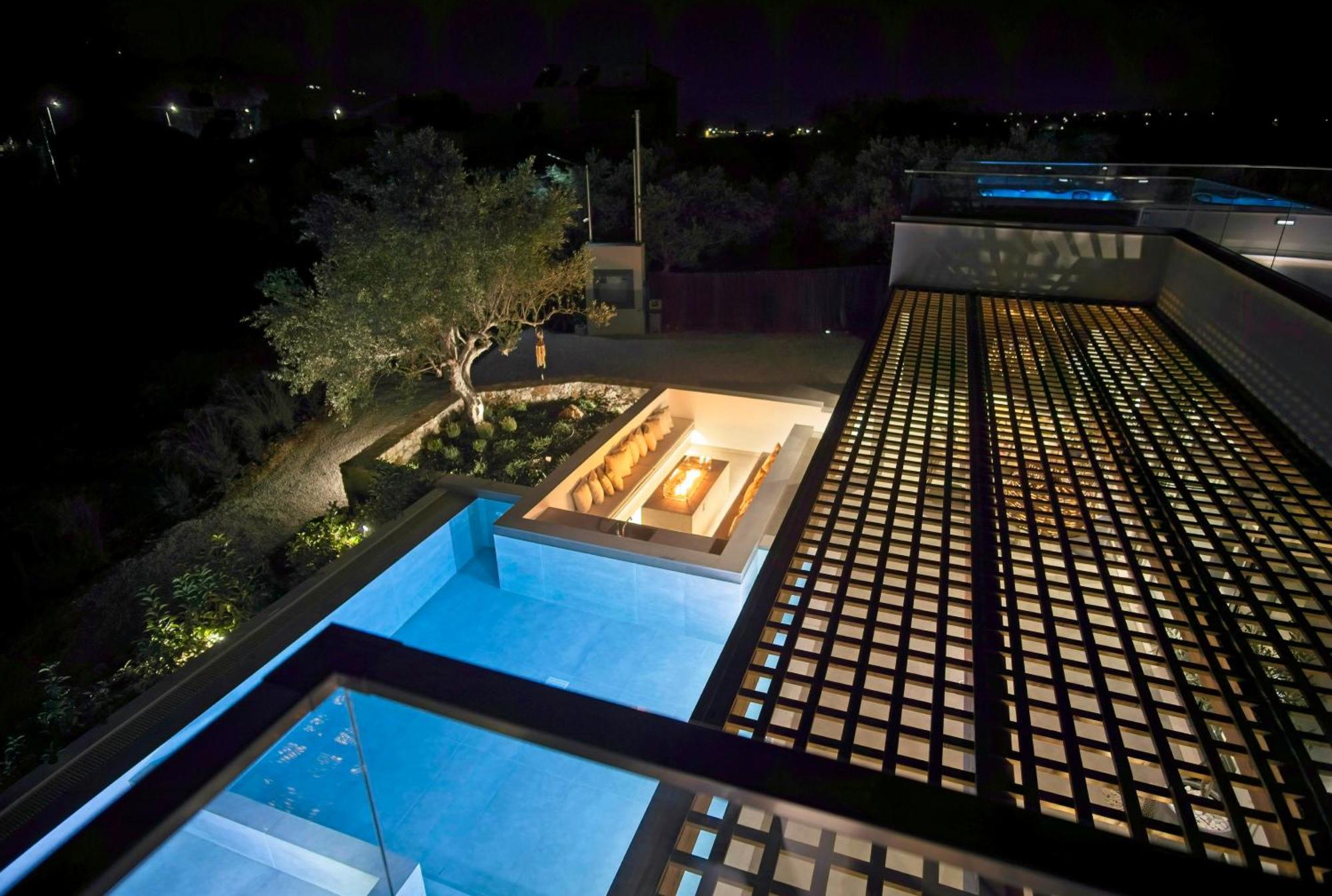 Villa Mourelo Luxury In Chania With Private Pool Jacuzzi