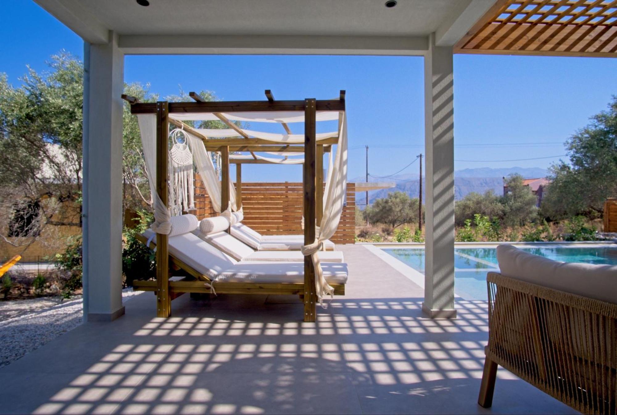 Mourelo Luxury In Chania With Private Pool Jacuzzi *