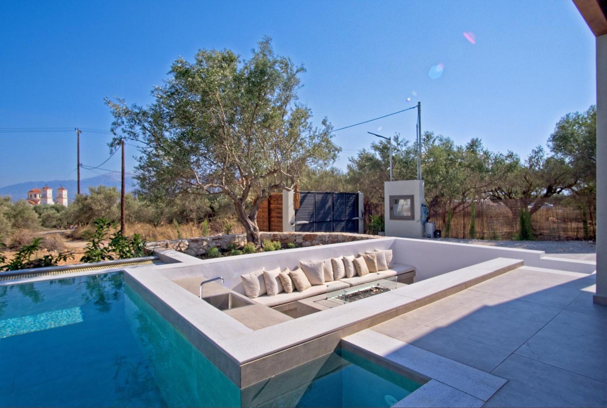Villa Mourelo Luxury In Chania With Private Pool Jacuzzi Chania (Crete)
