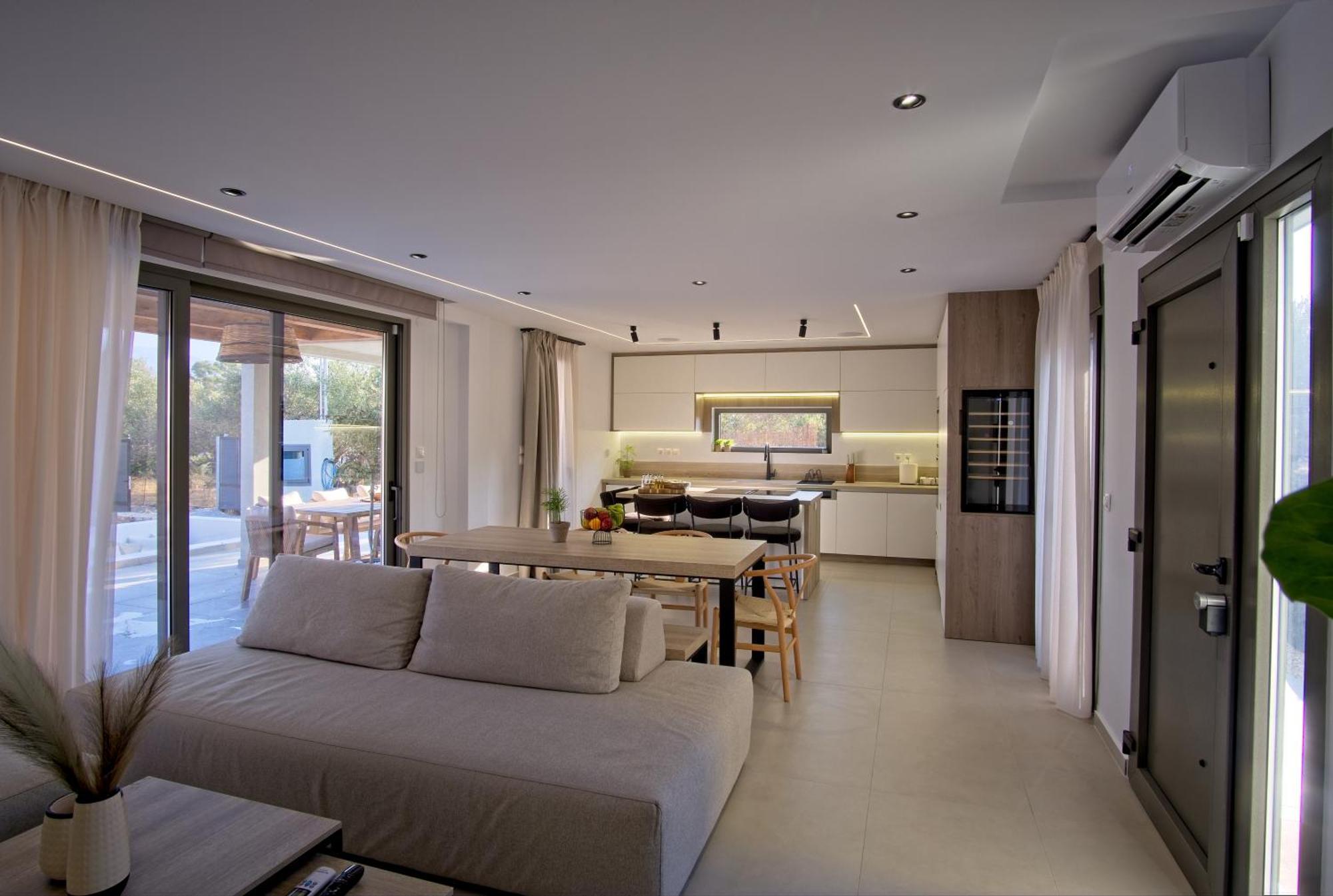 Mourelo Luxury In Chania With Private Pool Jacuzzi Villa