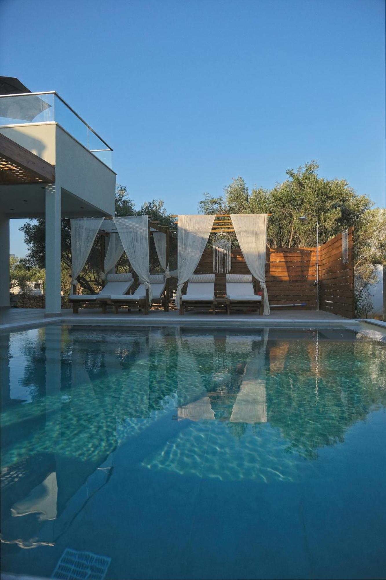 Villa Mourelo Luxury In Chania With Private Pool Jacuzzi *