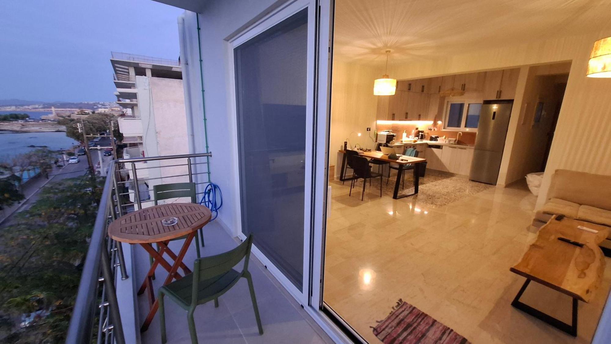 Sea View Modern 2br Floor On Nea Chora Apartment *