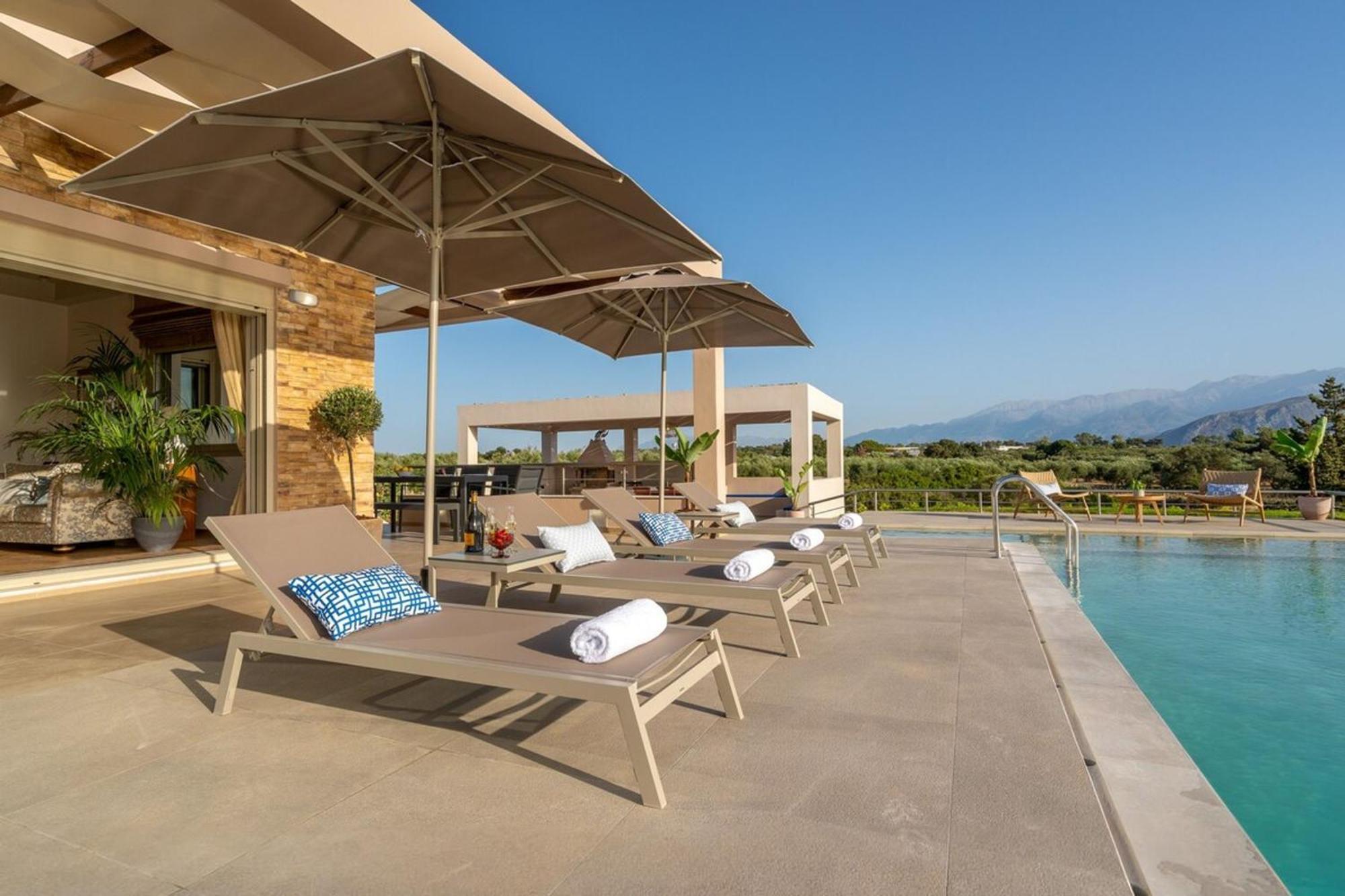 Villa Anastasia With Private Pool And Full Privacy Chania (Crete)