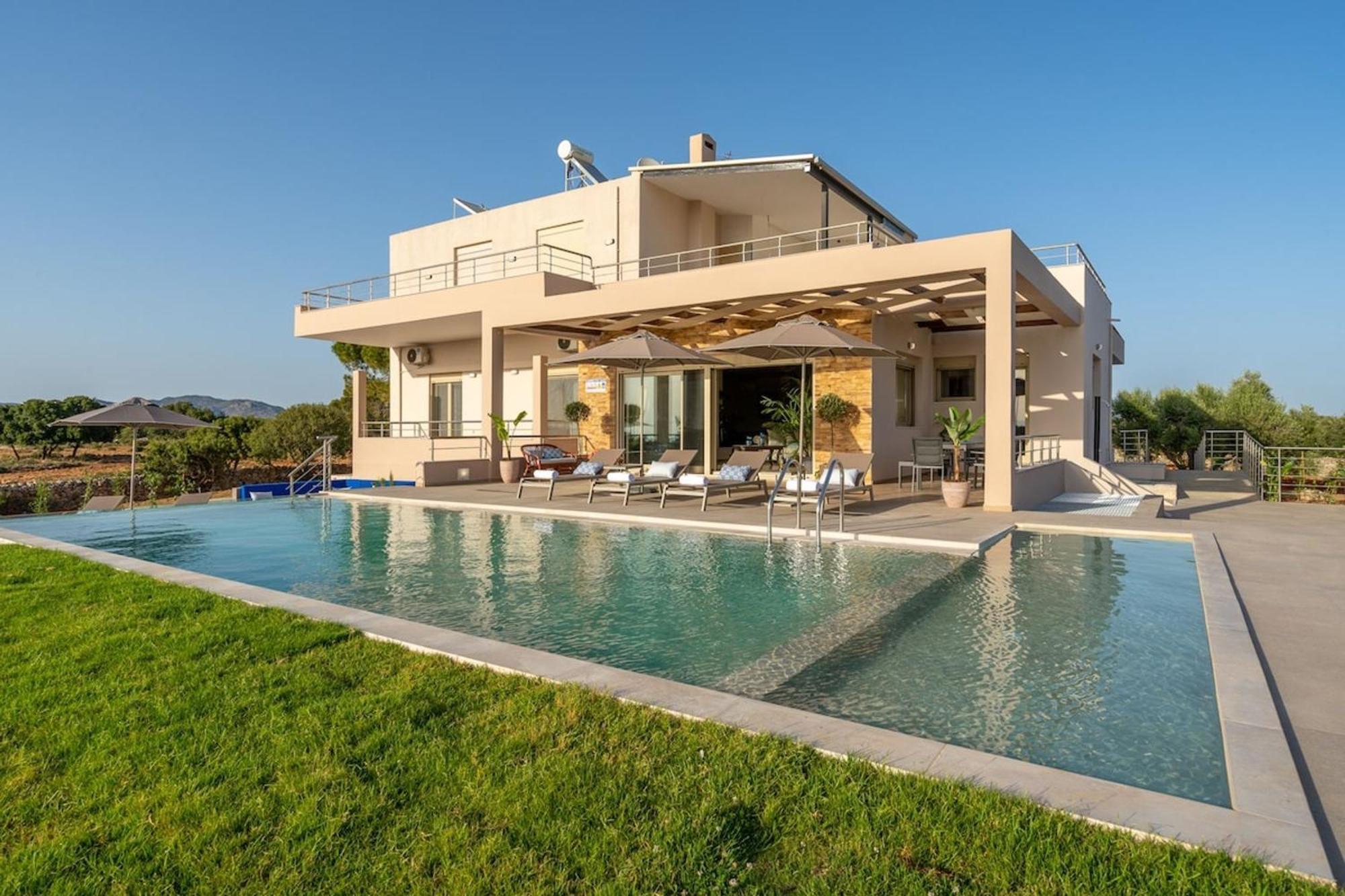 Villa Anastasia With Private Pool And Full Privacy Chania (Crete)