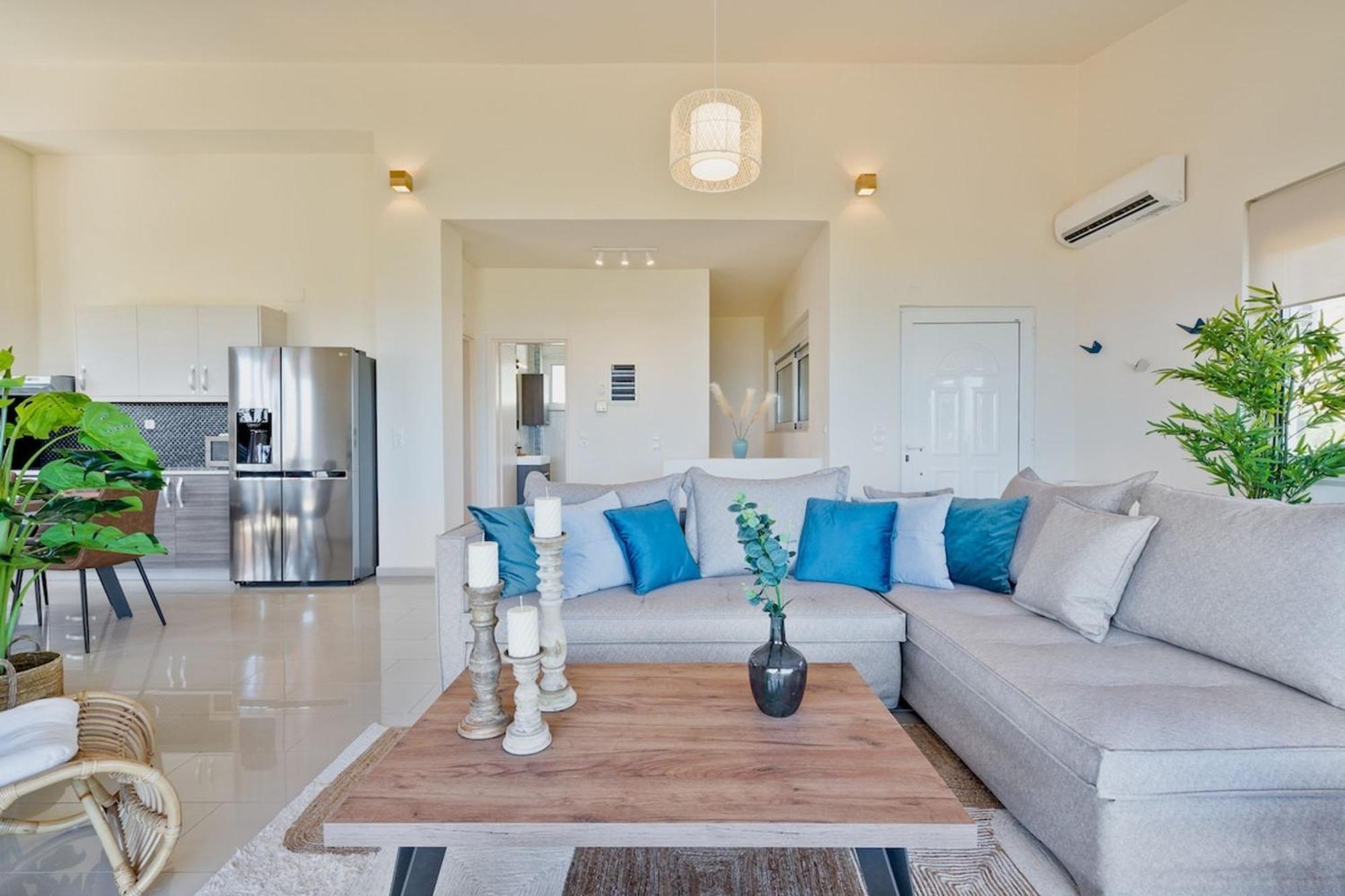 Villa Marathi With Stunning Ocean View Chania (Crete)