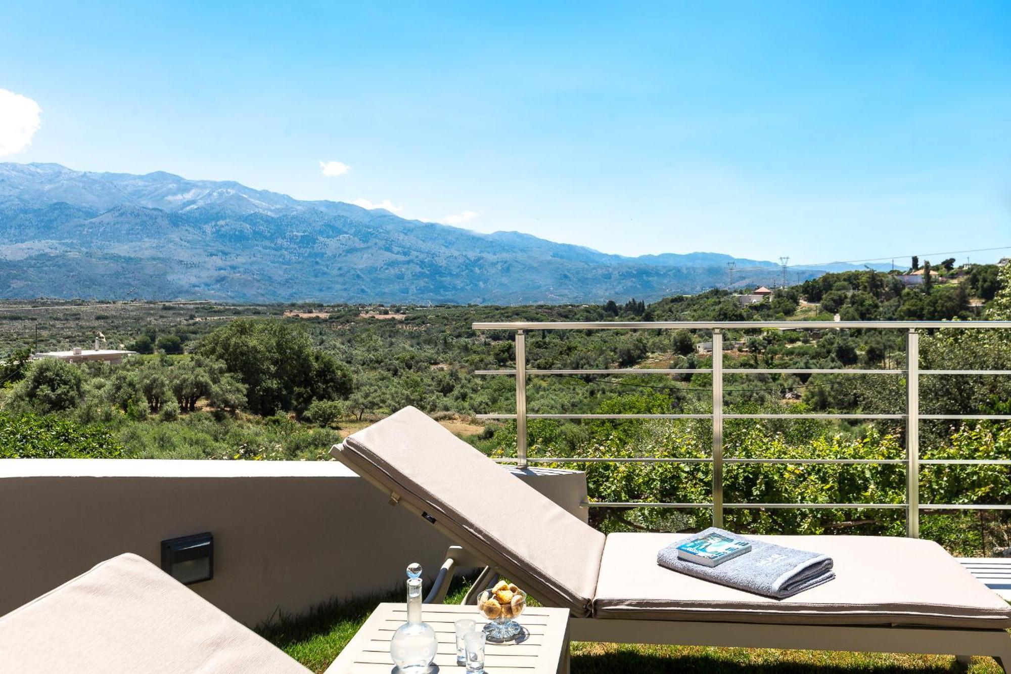 Upper View Villa 1, With Private Pool Villa Chania (Crete)