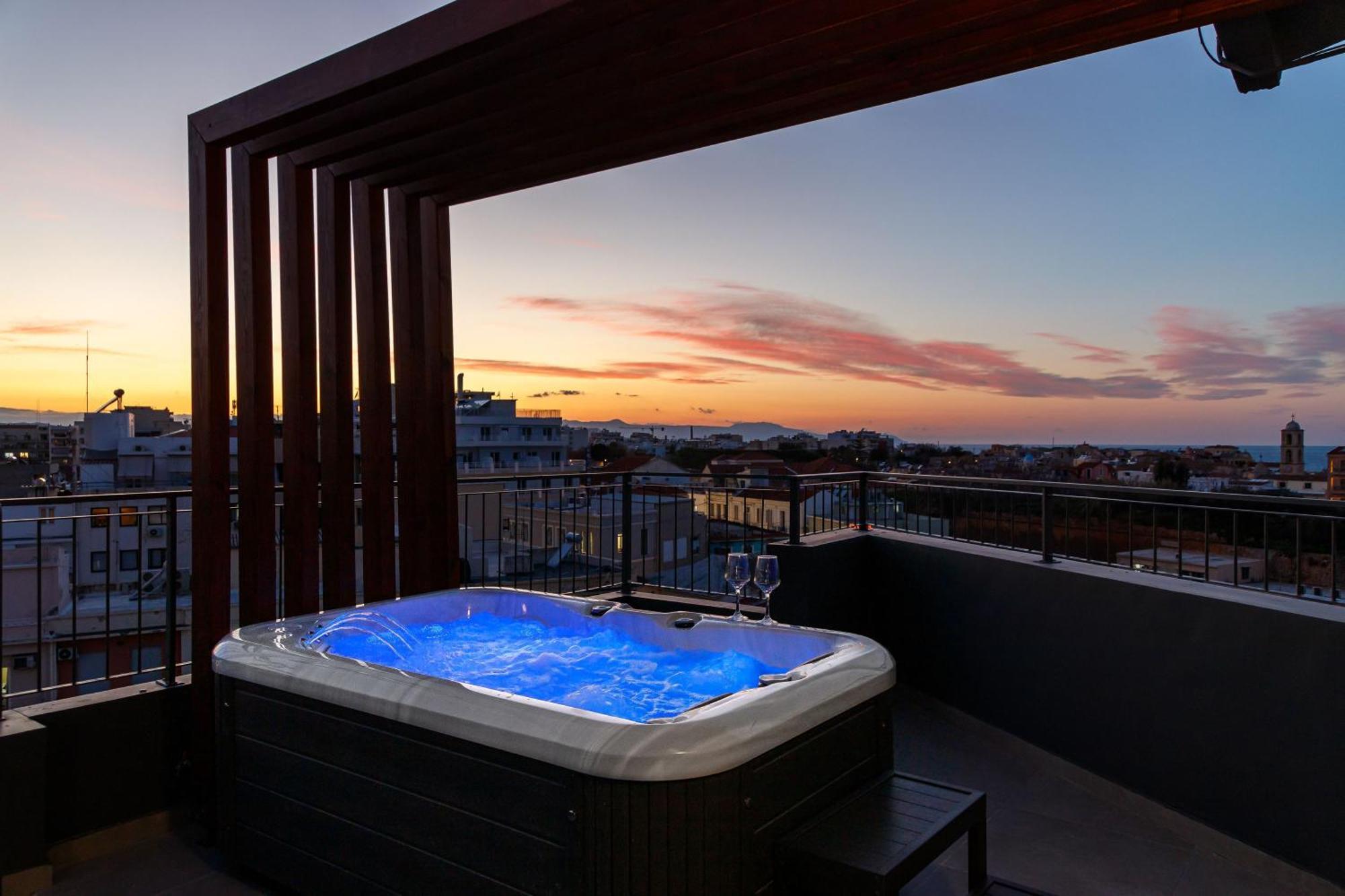 Apartamento Anele Luxury - Roof Jacuzzi Chrissi Akti Chania