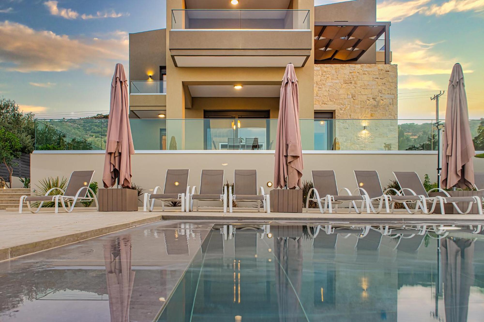 Apartment Chris With Private Ecologic Pool And Kid's Playground! *