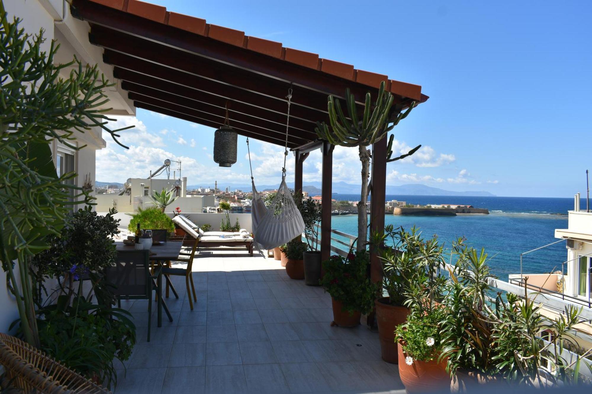 Apartment Diotima - Astonishing Seaview Chania (Crete)