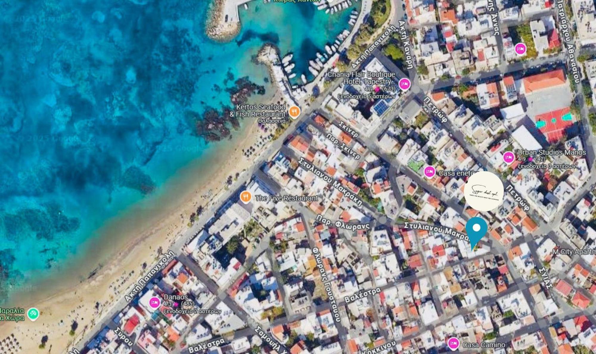 Sugardustapt Luxury 150m From The Cretansea Chania (Crete)