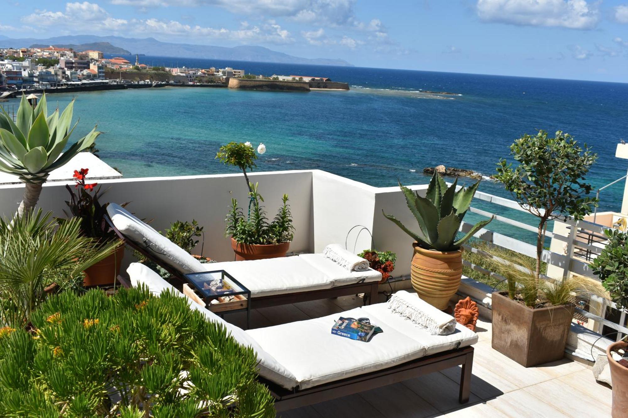 Apartment Diotima - Astonishing Seaview Chania (Crete)