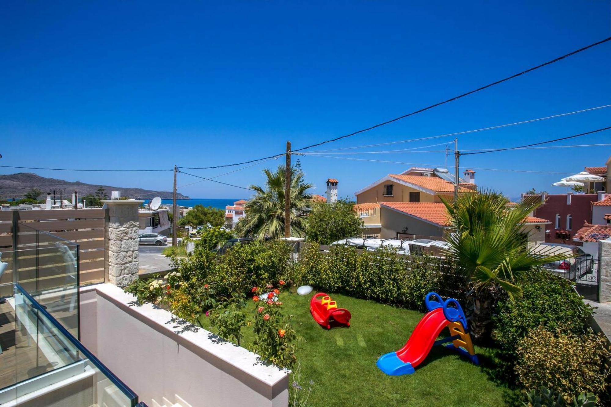 Luxury Crete Marina Mare 3 Bedroom Private Pool Sauna Chania Chrissi Akti Chania