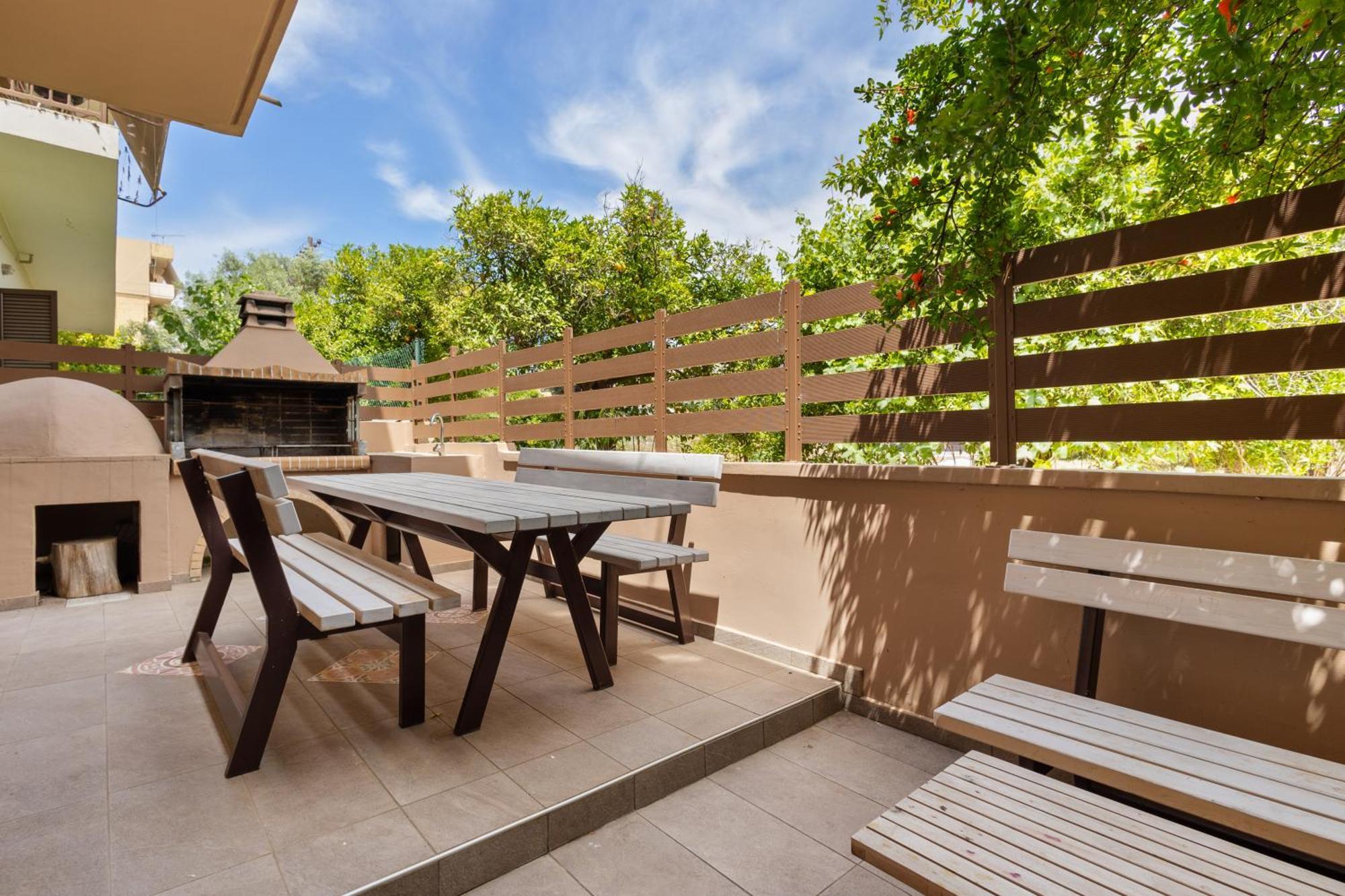 Casa Veranda - 3 Bedroom House With Bbq & Backyard * Chania (Crete)