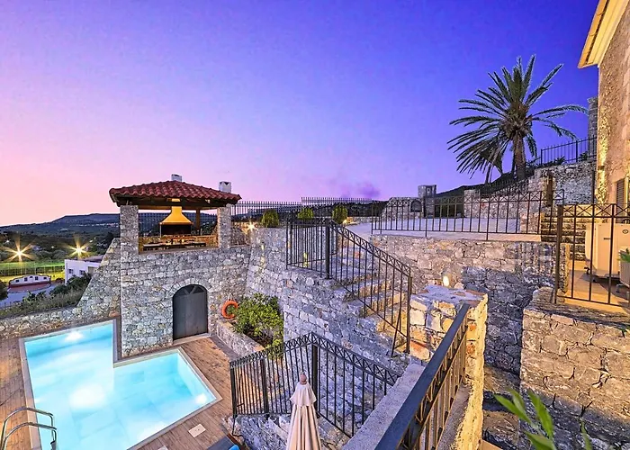 Acrothea Villa Heated Pool