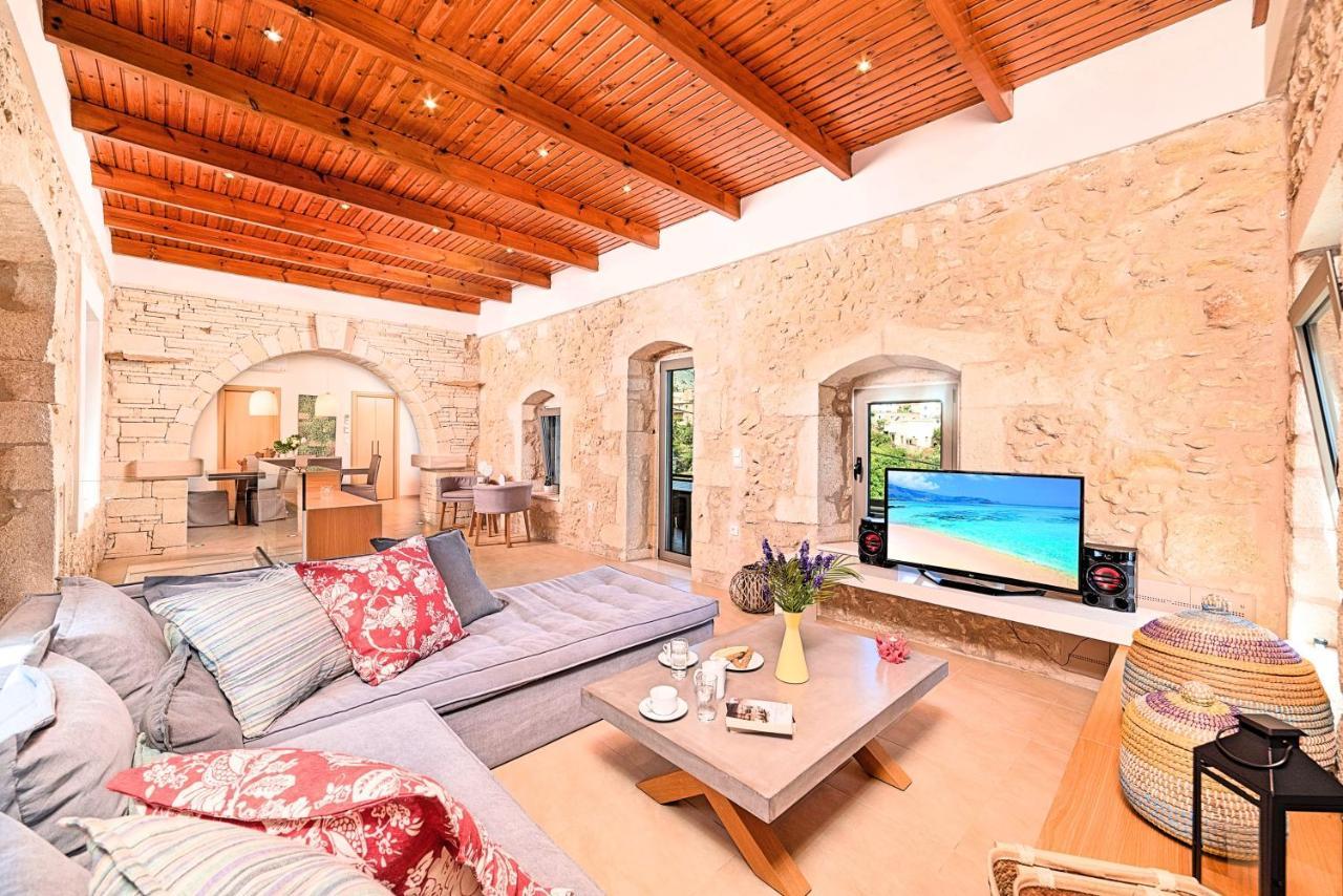 Villa Acrothea Heated Pool