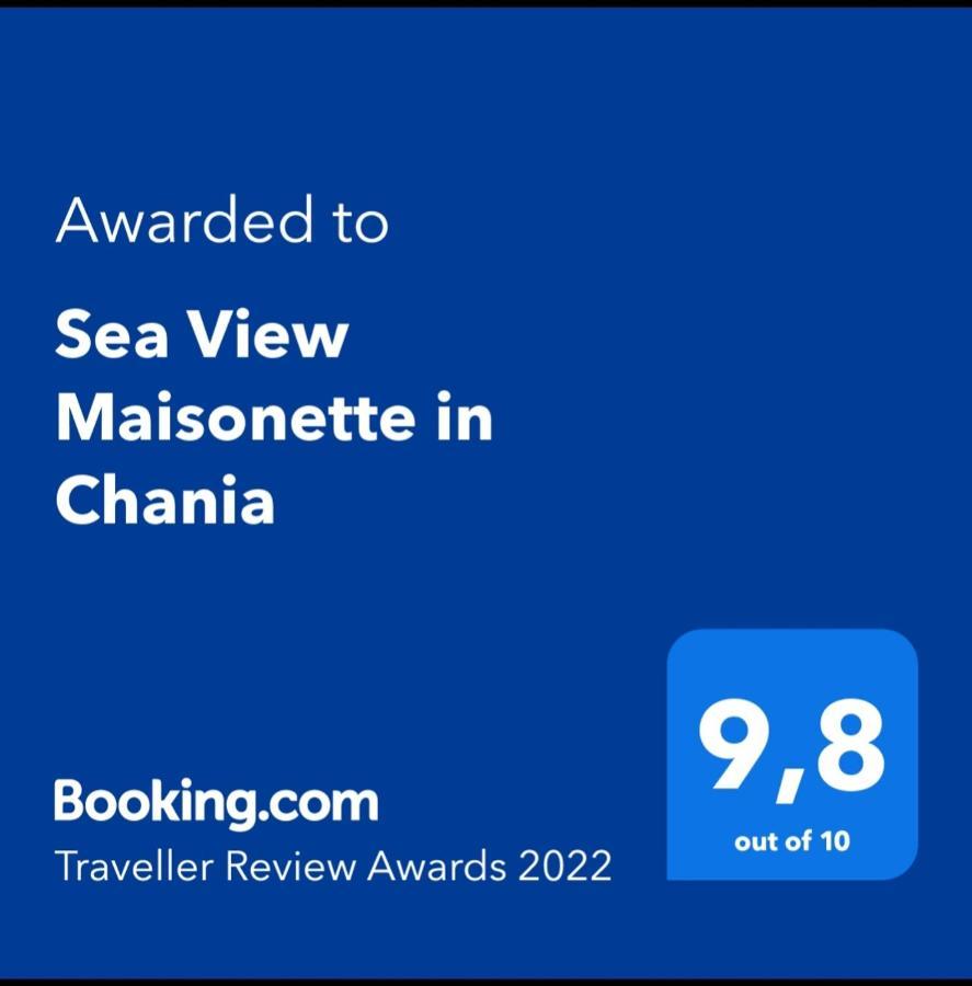 Sea View Maisonette In Chania * Chania (Crete)