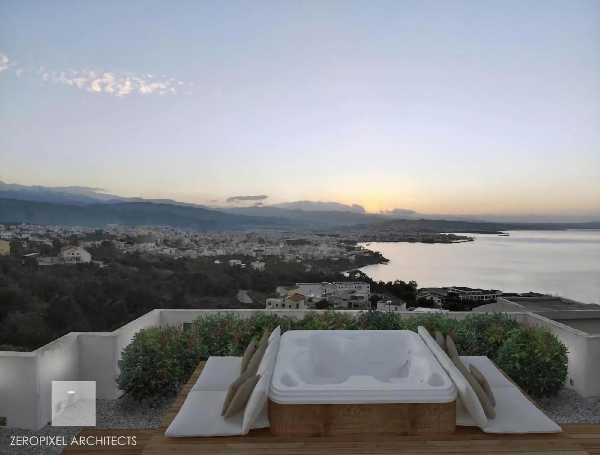 With Rooftop Hot Tub * Chania (Crete)