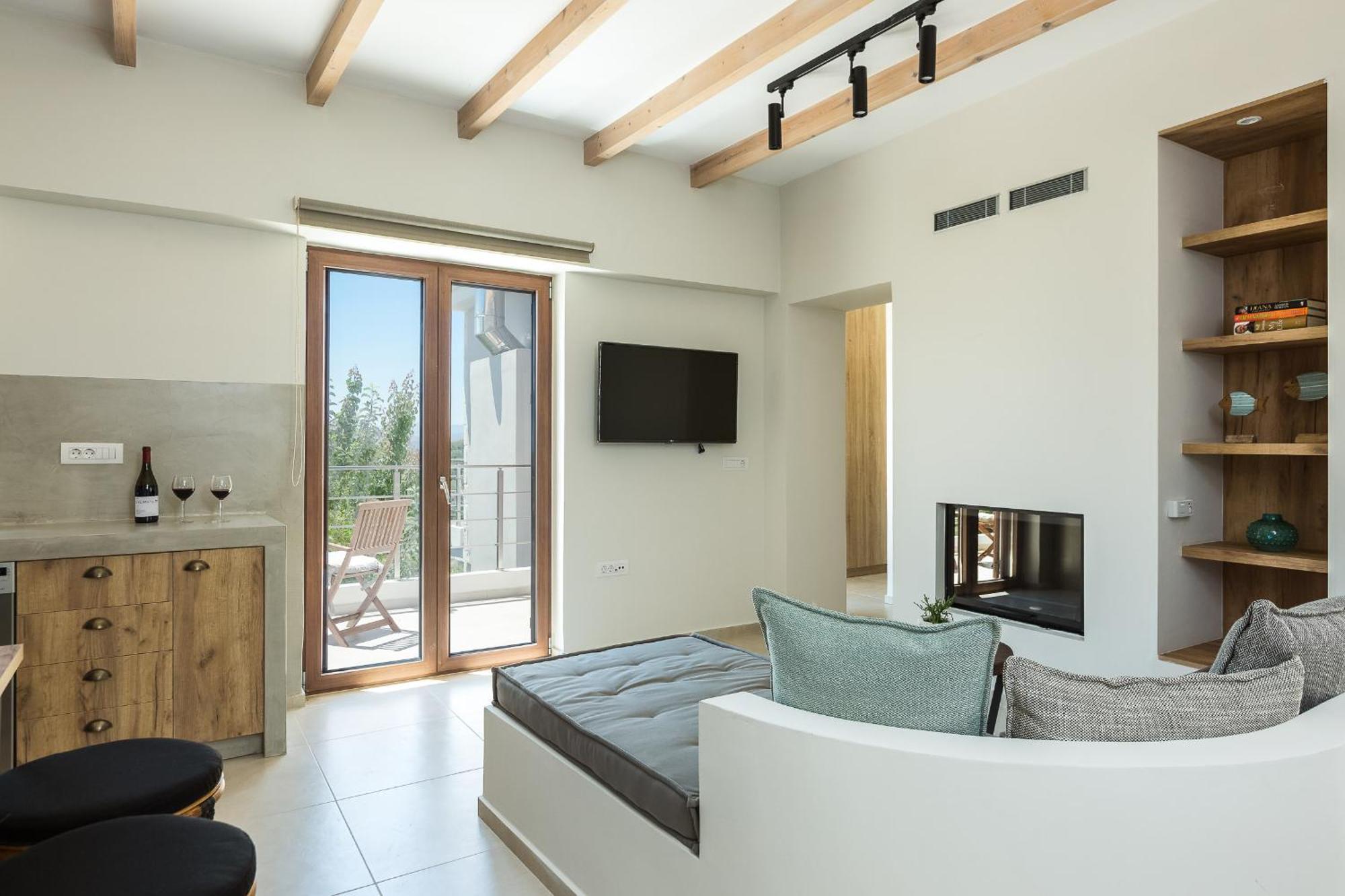 Upper View 2, With Private Pool Villa Chania (Crete)