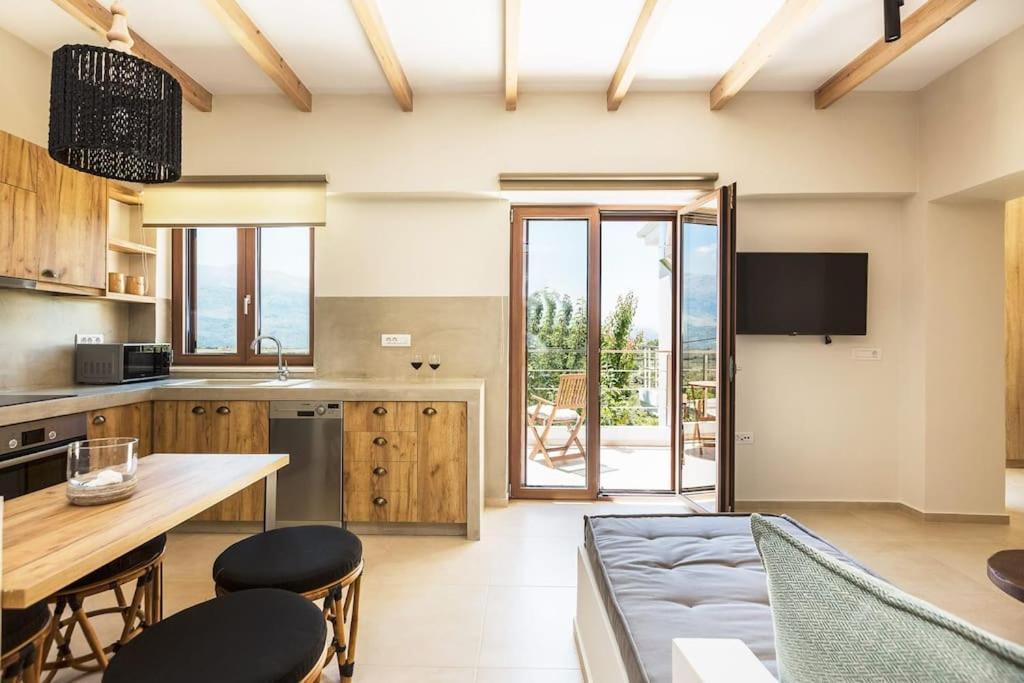 Upper View 2, With Private Pool * Chania (Crete)