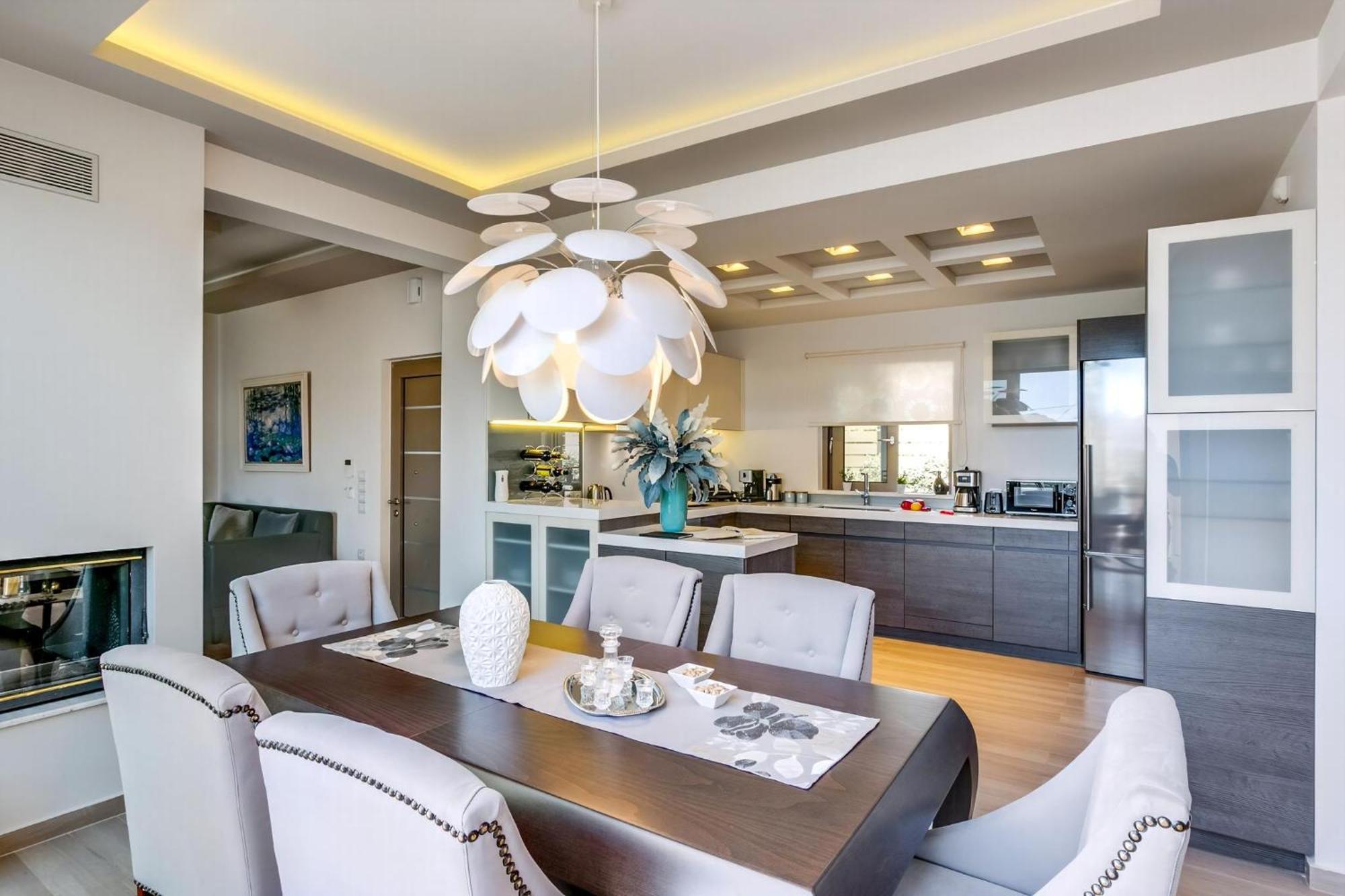 Luxury Crete Marina Mare 3 Bedroom Private Pool Sauna Chania Villa Chania (Crete)