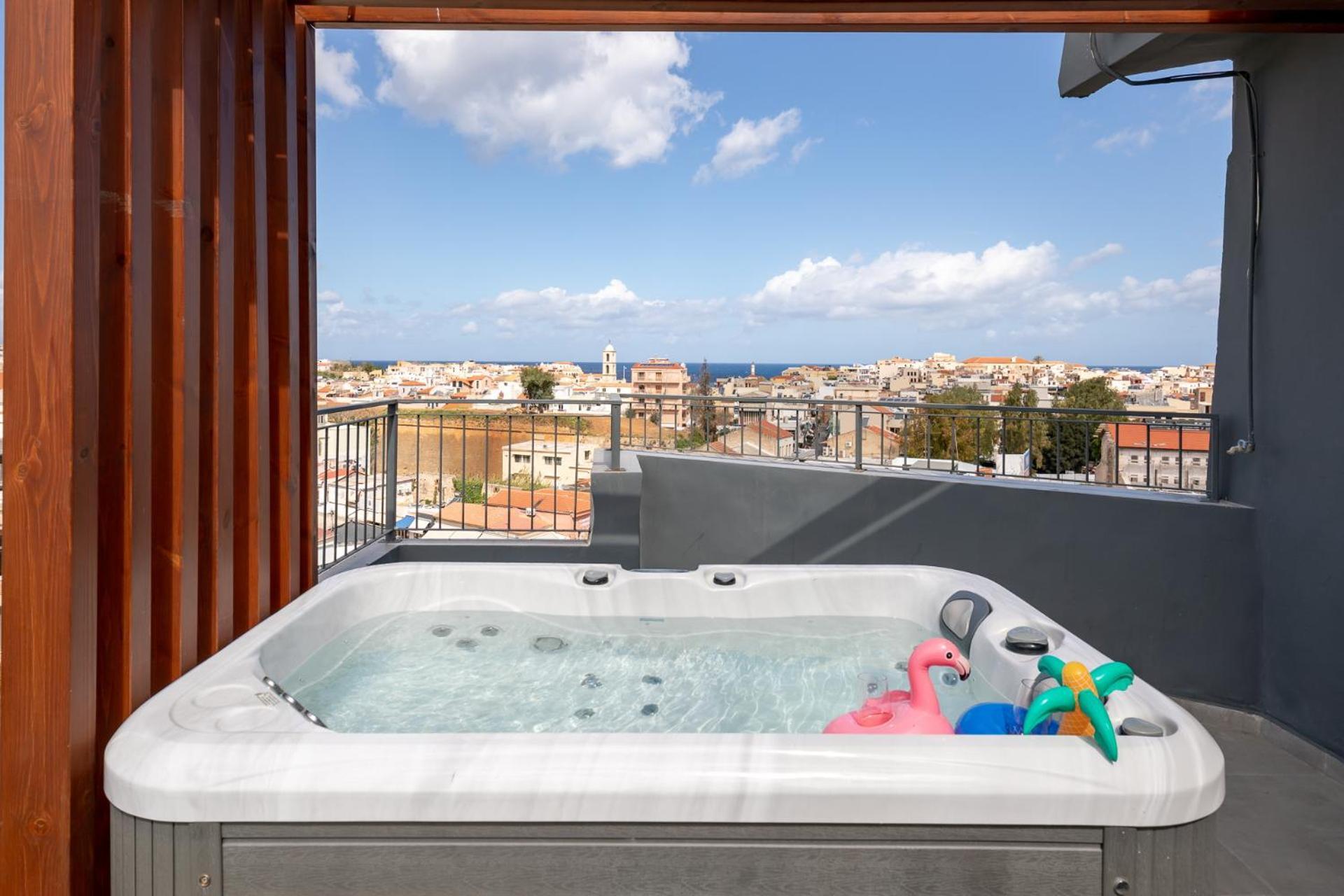 Anele Luxury - Roof Jacuzzi Appartement Chania (Crete)